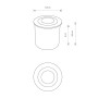 Зображення Купить Светильник уличный Nowodvorski 8163 Circlet LED 1x3W 3000K 120Lm IP65 Bl ИМ Light-Deco 3 