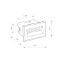 Зображення Купить Светильник уличный Nowodvorski 8164 Bay LED 1x3W 3000K 200Lm IP65 Bl ИМ Light-Deco 3 