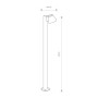 Зображення Купить Светильник уличный Nowodvorski 9557 Soul GU10 1x35W IP44 Gr ИМ Light-Deco 1 