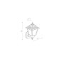 Изображение Светильник уличный Nowodvorski 10499 Ana E27 1x10W IP44 Bl ИМ Light-Deco 1 