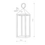 Зображення Купить Светильник уличный Nowodvorski 8178 Picnic LED 1x2,2W 3000K 155Lm IP54 Wh ИМ Light-Deco 3 