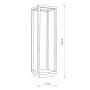 Зображення Купить Светильник уличный Nowodvorski 8180 Symmetry LED 1x7W 3000K 388Lm IP54 Gr ИМ Light-Deco 1 
