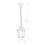 Зображення Купить Светильник уличный Nowodvorski 4693 Amur E27 1x60W IP23 Brown ИМ Light-Deco 3 