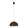 Зображення Подвесной светильник Nowodvorski 36367 Hemisphere Rust I S E27 1x60W IP20 Brown ИМ Light-Deco 
