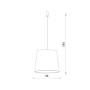 Зображення Подвесной светильник Nowodvorski 38437 Cone E27 1x60W IP20 Wh ИМ Light-Deco 1 