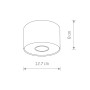 Изображение Точечный светильник Nowodvorski 36000 Point GU10 1x35W IP20 Wh ИМ Light-Deco 2 