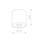 Изображение Точечный светильник Nowodvorski 36001 Point GU10 1x35W IP20 Wh ИМ Light-Deco 2 