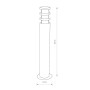 Изображение Светильник уличный Nowodvorski 34446 Norin E27 1x20W IP44 Gr ИМ Light-Deco 3 