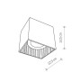 Изображение Точечный светильник Nowodvorski 37792 Groove GU10 1x75W IP20 Bl ИМ Light-Deco 3 