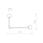 Изображение Светильник Nowodvorski 37801 Orbit GX53 2x8W IP20 Wh ИМ Light-Deco 2 