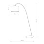 Изображение Торшер Nowodvorski 36818 Alice E27 1x60W IP20 Bl ИМ Light-Deco 1 