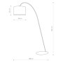 Изображение Торшер Nowodvorski 34963 Alice E27 1x60W IP20 Bl ИМ Light-Deco 1 
