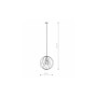 Зображення Подвесной светильник Nowodvorski 39061 Bullet E27 3x60W IP20 Gold ИМ Light-Deco 1 