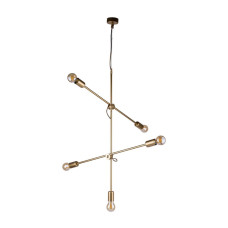 Подвесной светильник Nowodvorski 39076 Sticks E27 5x60W IP20 Gold