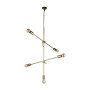Зображення Подвесной светильник Nowodvorski 39076 Sticks E27 5x60W IP20 Gold ИМ Light-Deco 