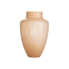 Ваза olaf beige h30 d 21 см