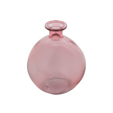 Ваза bottle рожева h15 d13 см Ваза bottle рожева h15 d13 см