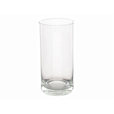 Ваза скляна Lefard циліндр h19 d9 см прозора (804-048)