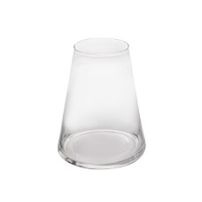 Ваза скляна Lefard "Donna" h20 d16,5 см прозора (804-067)