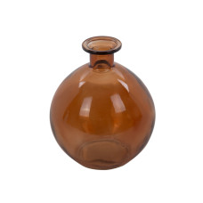 Ваза bottle амбер h15 d13 см