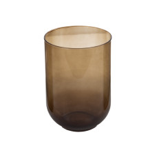 Ваза стеклянная Lefard "Essentials Emilia" topaz h20 d14 см коричневый (804-096)