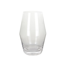 Ваза скляна Lefard "Vienna" h20 d13,2 см прозора (804-126)