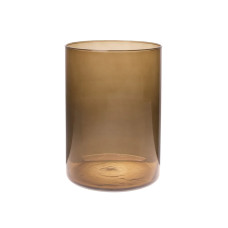 Ваза стеклянная Lefard "Essentials Cylinder" topaz h25 d18 см коричневый (804-083)