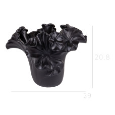 Ваза boho noir 29х17,2х20,8 см