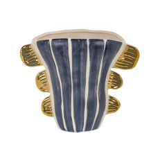 Ваза керамічна Lefard 23,8х13х20,5 см синя (816-003)