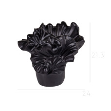 Ваза boho noir 24х21х21,3 см