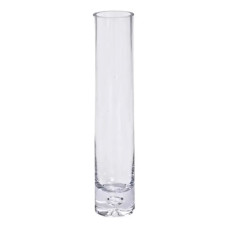 Ваза стеклянная для цветов Light House 30 см 650 мл (LG-20201) прозрачная