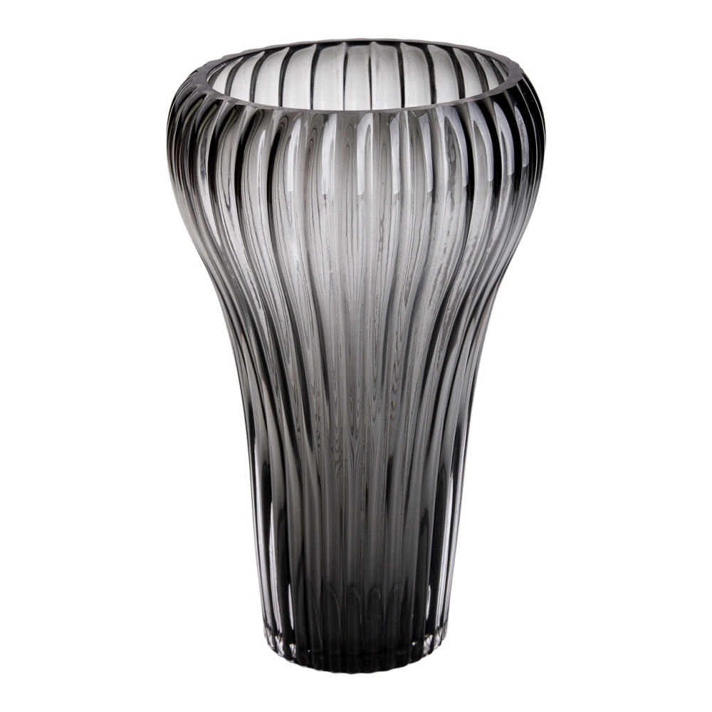 Изображение Ваза стеклянная для цветов Light House 27,5 см (LG-20193) серая ИМ Light-Deco 