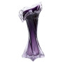 Зображення Ваза скляна фігурна для квітів Light House 31.5 см 300 мл (LG-20197) Фіолетова ИМ Light-Deco 1 
