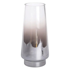 Ваза стеклянная Light House 30 см 2.6 л (LG-20227) серая