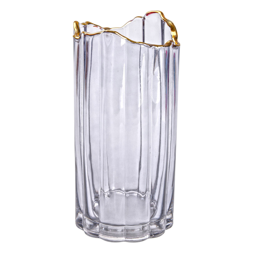 Зображення Ваза скляна для квітів Light House 24,5 см (LG-20200) сіра ИМ Light-Deco 3 