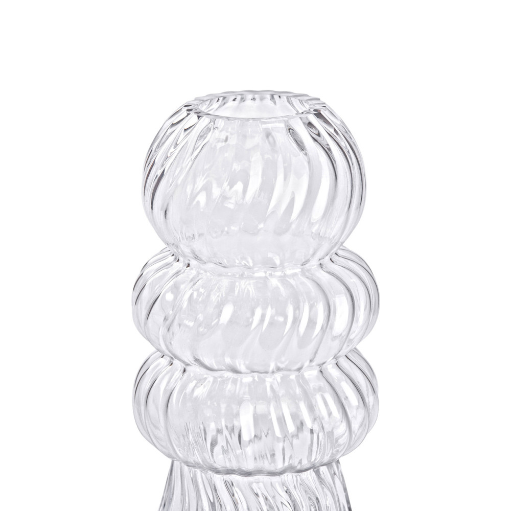 Изображение Ваза стеклянная Light House 24,5 см (LG-20224) прозрачная ИМ Light-Deco 1 