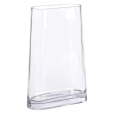 Ваза скляна для квітів Light House 17.5х7х32.5 см 3.2 л (LG-20210) прозора