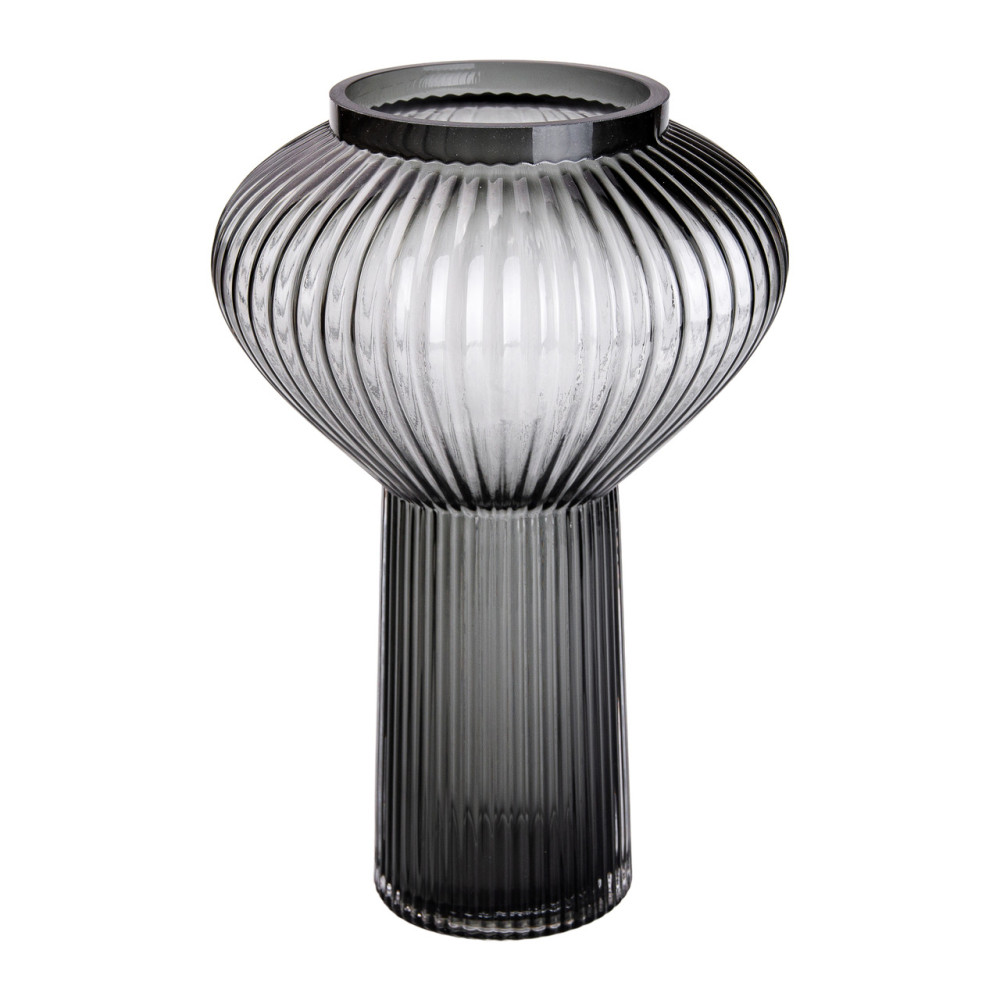 Изображение Ваза стеклянная Light House 30 см (LG-20225) серая  ИМ Light-Deco 