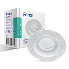 Світильник точковий поворотний вбудований Feron DL8340 білий
