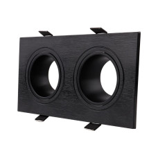 Світильник точковий поворотний вбудований Feron DL0385 чорний