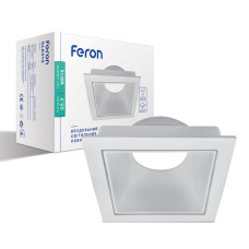 Світильник точковий поворотний вбудований Feron DL8310 білий