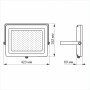 Изображение Прожектор светодиодный LED VIDEX PREMIUM 150W 5000K белый ИМ Light-Deco 2 