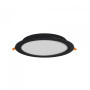 Изображение Светильник светодиодный встроенный Back круглый LED VIDEX 20W 5000K Black черный ИМ Light-Deco 2 