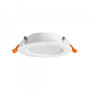 Изображение Светильник встроенный круглый светодиодный Back LED VIDEX 4W 5000K белый ИМ Light-Deco 1 