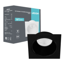 Встроенный светильник Ledcoin DL0395 под лампу черный Встроенный светильник Ledcoin DL0395 под лампу черный