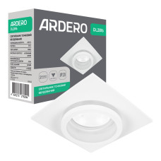 Встроенный светильник Ardero DL2816 под лампу белый