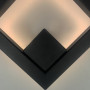 Зображення Фасадний чорний світильник форми ромба ИМ Light-Deco 4 