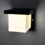Зображення Фасадний чорний світильник квадратної форми 16х16 см ИМ Light-Deco 3 