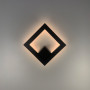Зображення Фасадний чорний світильник форми ромба ИМ Light-Deco 3 