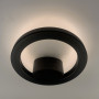 Зображення Фасадний чорний світильник круглої форми ИМ Light-Deco 3 